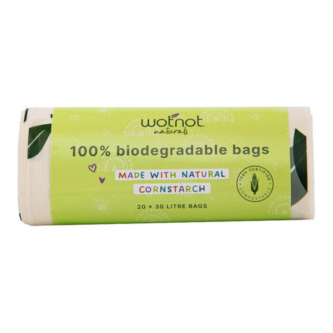 Wotnot Biodegradable Bin Liners - 30L 20 Bags