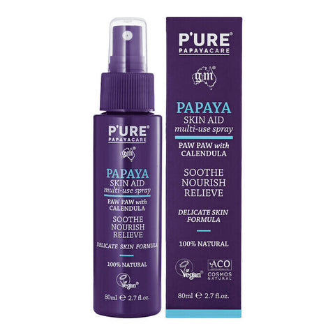 Pure Papayacare Papaya Skin Aid Multi-Use Spray 80ml