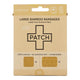 PATCH Large Bamboo Bandages - Natural 10 Pack