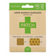 PATCH Large Bamboo Bandages - Aloe Vera 10 Pack