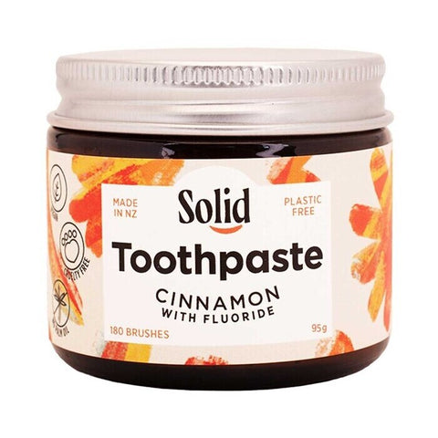 Solid Toothpaste - Cinnamon with Fluoride 95gm