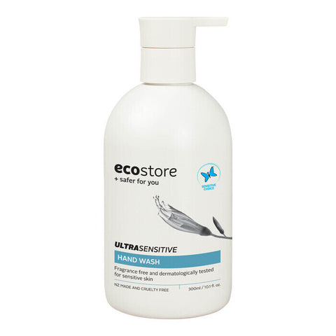 ecostore Hand Wash - Ultra Sensitive 300ml Pump