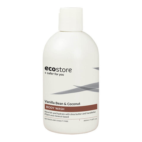 ecostore Body Wash - Vanilla Bean & Coconut 350ml