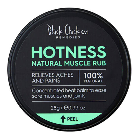 Black Chicken Remedies Hotness Natural Muscle Rub 28g