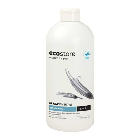 ecostore Hand Wash - Ultra Sensitive 850ml Refill