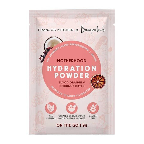 Franjos Kitchen Hydration On-the-Go Blood Orange & Coconut Blend 10x9g