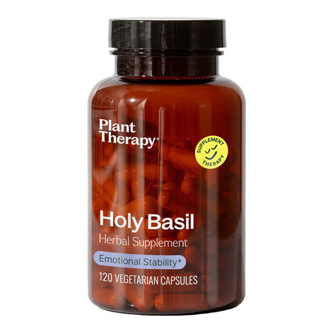 Plant Therapy Herbal Supplement - Holy Basil 120 Capsules