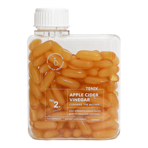 Tonik Apple Cider Vinegar Capsules 120 Capsules