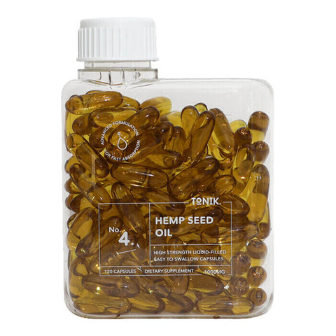 Tonik Hemp Seed Oil Capsules 120 Capsules