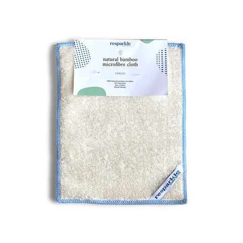 Resparkle Bamboo Micro-Fibre Cloths 3 Cloths