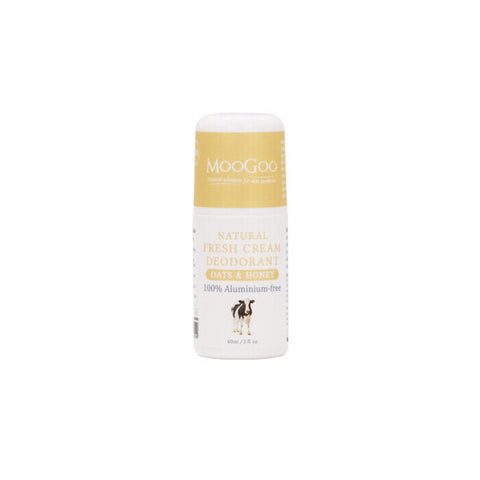 Moogoo Fresh Cream Deodorant - Oats & Honey 60ml