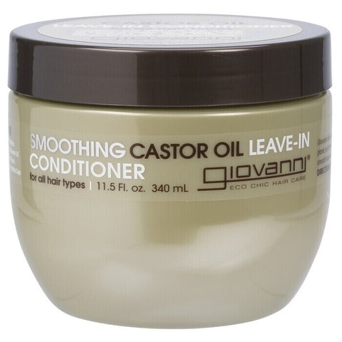 Giovanni Smoothing Castor Oil Leave-In Conditioner 340ml