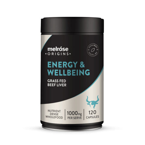 Melrose Origins Energy and Wellbeing 120 Capsules