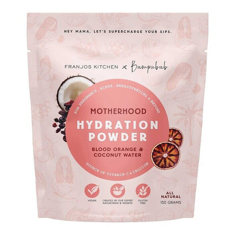 Franjos Kitchen Hydration Powder - Blood Orange & Coconut Blend 150g