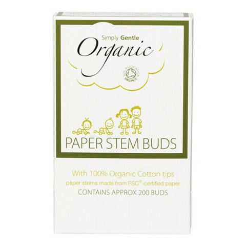 Simply Gentle Organic Cotton Buds 200 Pack