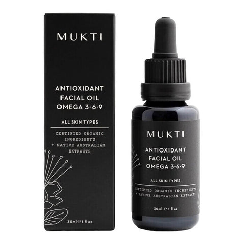 MUKTI Antioxidant Facial Oil Omega 3-6-9 30ml