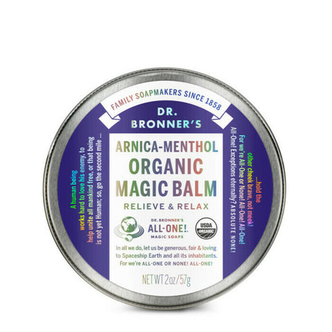 Dr Bronner's Organic Magic Balm Arnica Menthol 57g