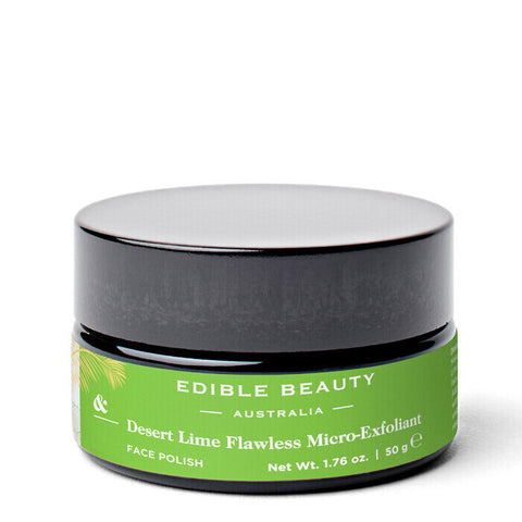 Edible Beauty Desert Lime Flawless Micro-Exfoliant 50g