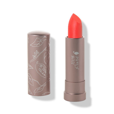 100% Pure Semi-Matte Lipstick Prickly Pear 4.5g