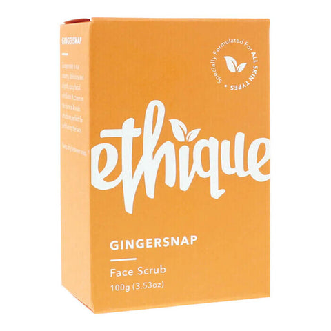 Ethique Gingersnap Gentle Solid Face Scrub 100g