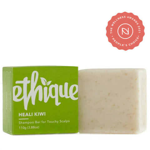 Ethique Heali Kiwi Calming Solid Shampoo Bar 110gm