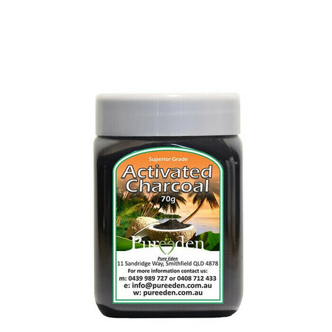 Pure Eden Activated Charcoal 70g