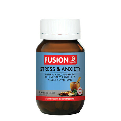 Fusion Health Stress & Anxiety 30 Tablets