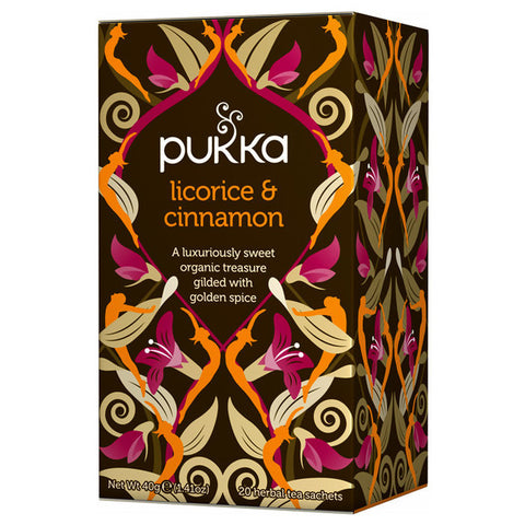 Pukka Herbs Pukka Tea - Licorice and Cinnamon 20 Sachets