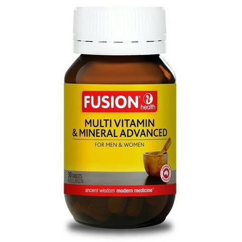 Fusion Health Multivitamin and Mineral Advanced 30 Tablets