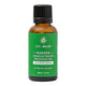 Front of bottle of kunzea concentrated massage oil for muscle and joint pain.